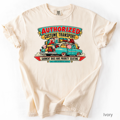 Authorized Costume Transport Dance Parent Shirt