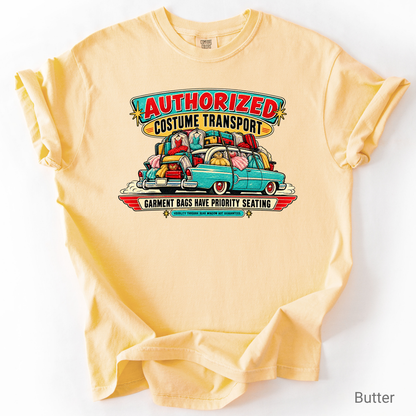 Authorized Costume Transport Dance Parent Shirt