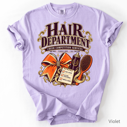 Hair Department Cheer Competition T-Shirt