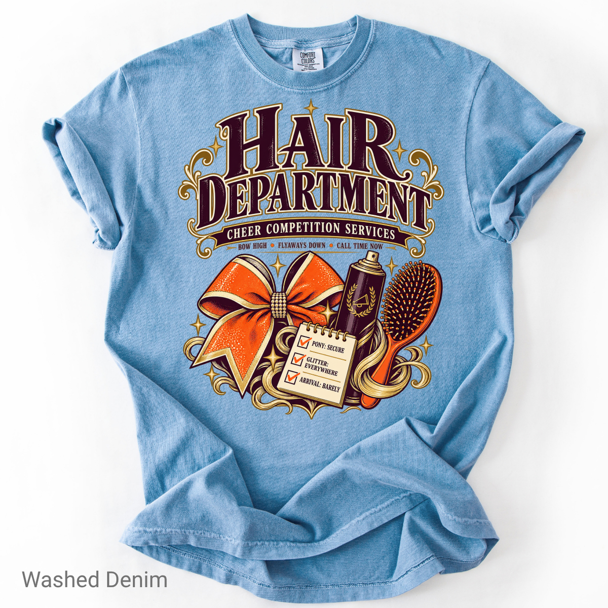 Hair Department Cheer Competition T-Shirt