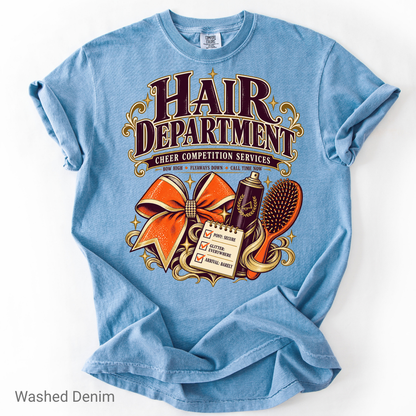 Hair Department Cheer Competition T-Shirt