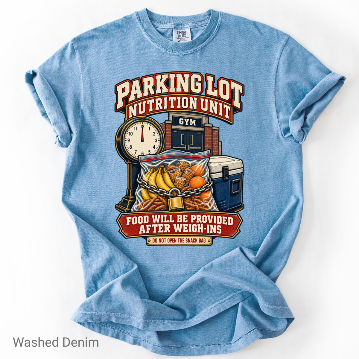 Parking Lot Nutrition Unit Wrestling Parent Shirt