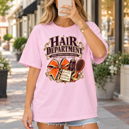 Hair Department Cheer Competition T-Shirt