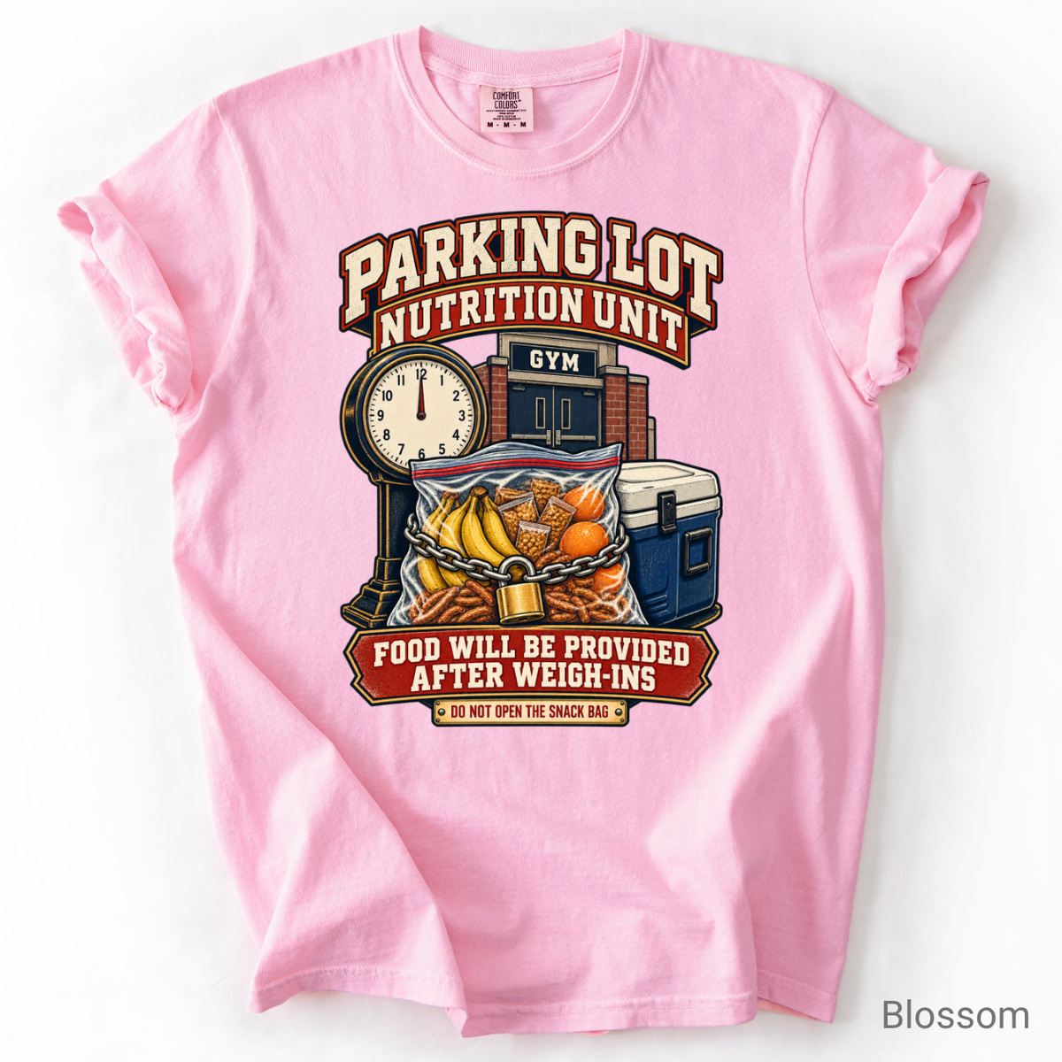 Parking Lot Nutrition Unit Wrestling Parent Shirt