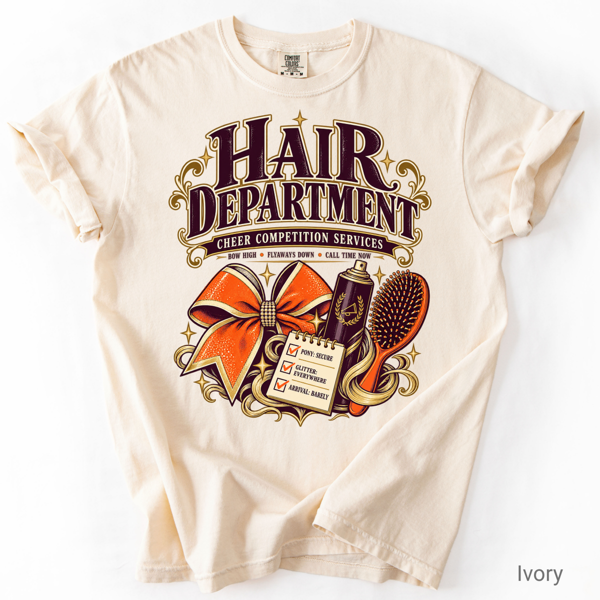 Hair Department Cheer Competition T-Shirt