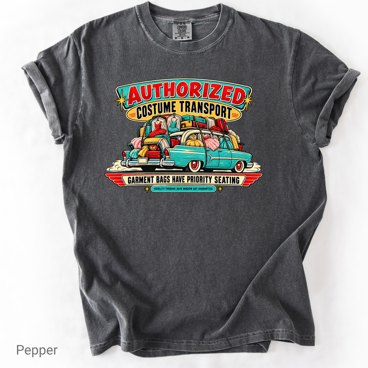 Authorized Costume Transport Dance Parent Shirt