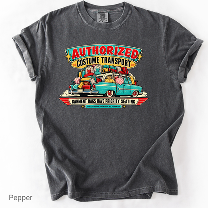Authorized Costume Transport Dance Parent Shirt