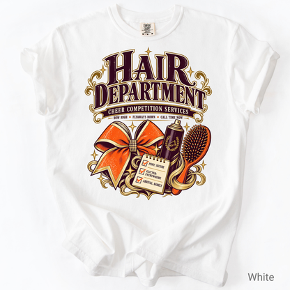 Hair Department Cheer Competition T-Shirt