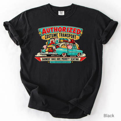 Authorized Costume Transport Dance Parent Shirt