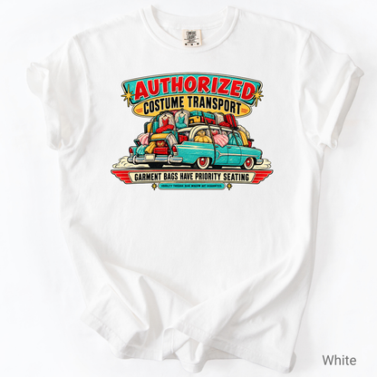 Authorized Costume Transport Dance Parent Shirt