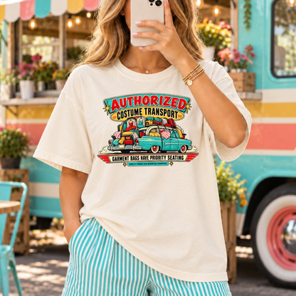 Authorized Costume Transport Dance Parent Shirt